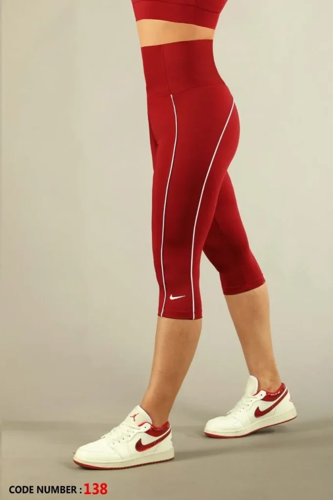 لگ برمودا مغزی دار نایک Nike کد 138 رنگ قرمز تن پوش
