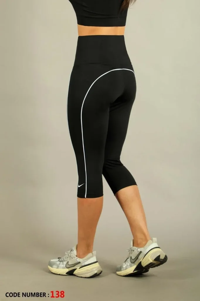 لگ برمودا مغزی دار نایک Nike کد 138 رنگ مشکی تن پوش