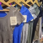 اورال دمپا یقه خشتی آستین بلند باسن چین دار