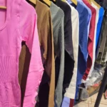 اورال ورزشی یقه خشتی کبریتی آستین بلند فینگردار