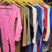 اورال ورزشی یقه خشتی کبریتی آستین بلند فینگردار