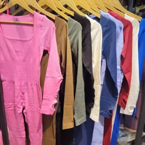 اورال ورزشی یقه خشتی کبریتی آستین بلند فینگردار