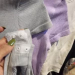 بادی جلو زیپی نیم آستین یقه 5 سانتی