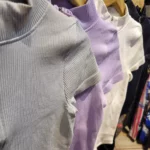 بادی جلو زیپی نیم آستین یقه 5 سانتی