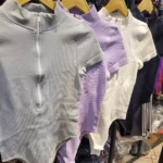 بادی جلو زیپی نیم آستین یقه 5 سانتی