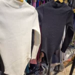 بادی یقه 5 سانتی آستین بلند