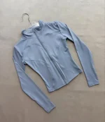 سویشرت جلو زیپ دار ورزشی زنانه اسپندکس کد007