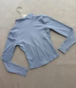 سویشرت جلو زیپ دار ورزشی زنانه اسپندکس کد007
