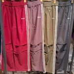 شلوار بگ کتان دو خط