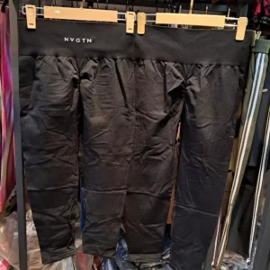 لگ سیملس پشت چین دار تک رنگ مشکی