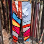 لگ ورزشی زنانه طرح آبنباتی باسن چین دار