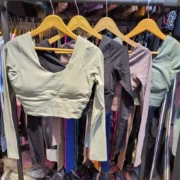 کراپ حرفه ای یقه دلبری اسپندکس اینفینیتی