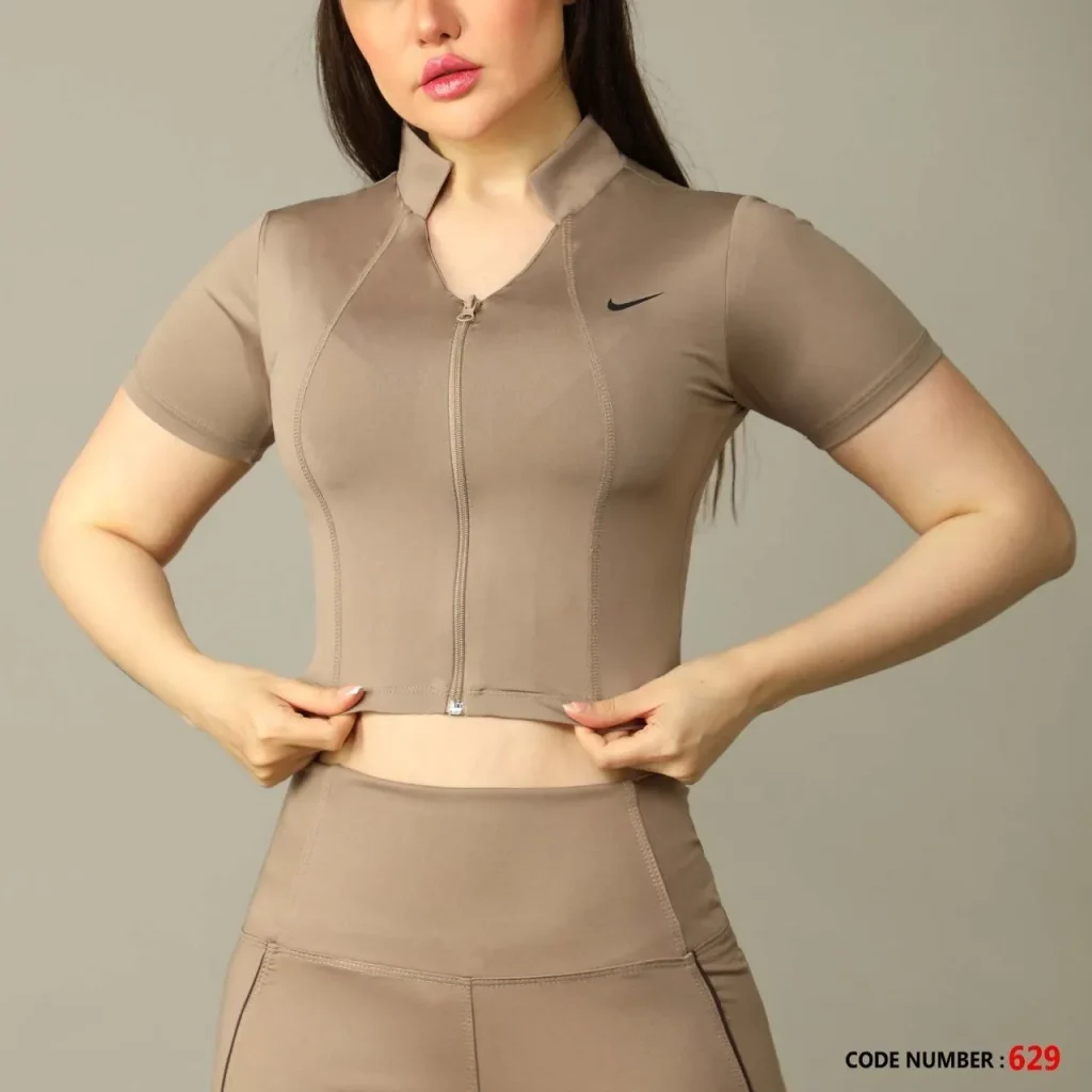 کراپ جلو زیپ دار زیپر Zipper کد 629 2 کراپ جلو زیپ دار زیپر Zipper کد 629