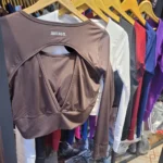 کراپ فینگردار پشت باز طرح V کد 667