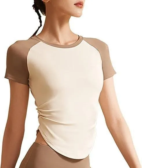 تیشرت اسپندکس بغل گت دار زنانه و دخترانه 8
