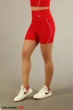 شورتک ورزشی زنانه مغزی دوزی کارول کد 222