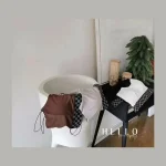 نیم تنه ورزشی دخترانه لیزری مدل پایین شطرنجی کاپ دار