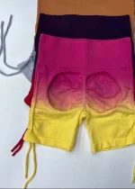 شورتک آمبره ورزشی زنانه بغل گت دار