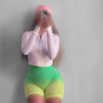 شورتک ورزشی زنانه بغل گت دار آمبره گرم بالا - تصویر 12