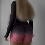 شورتک آمبره ورزشی زنانه بغل گت دار
