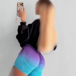 شورتک ورزشی زنانه بغل گت دار آمبره گرم بالا - تصویر 16