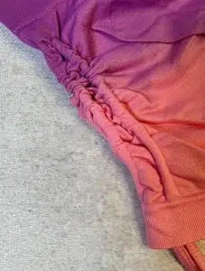 شورتک ورزشی زنانه بغل گت دار آمبره گرم بالا