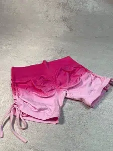 شورتک ورزشی زنانه بغل گت دار آمبره گرم بالا