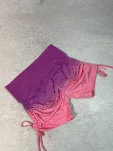 شورتک ورزشی زنانه بغل گت دار آمبره گرم بالا