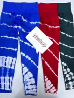 لگ ورزشی کمر گنی سیملس پشت چین دار رعدوبرقی