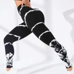 لگ ورزشی کمر گنی سیملس پشت چین دار رعدوبرقی