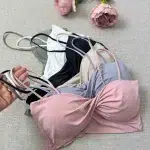 نیمتنه ورزشی دخترانه لیزری جلوگره‌ای پاپیونی