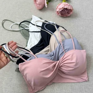 نیمتنه ورزشی دخترانه لیزری جلوگره‌ای پاپیونی