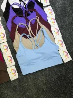 نیمتنه ورزشی زنانه پشت بندی قزن دار خارجی کد 88_1