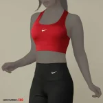 نیمتنه پشت بندی ورزشی زنانه نایک مدل هیرو Hero کد 560