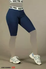 بایکر ورزشی زنانه نایک پرو Nike Pro کد 225 - تصویر 3