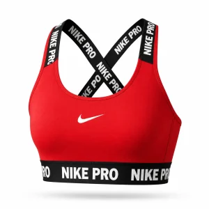 نیم تنه پشت بندی نوشته دار نایک پرو Nike Pro کد 561 قرمز