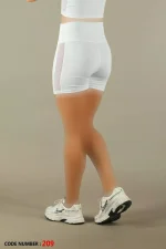 شورتک ورزشی بغل تور زنانه ایروبیک Aerobic کد 209