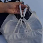 ست ورزشی نیم تنه بندی و شورتک کبریتی