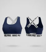 نیم تنه پشت بندی نوشته دار نایک پرو Nike Pro کد 561