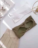 نیم تنه باندی دخترانه قزن دار کد 566