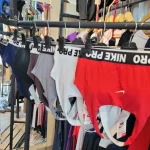 نیم تنه پشت بندی نوشته دار نایک پرو Nike Pro کد 561