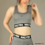 نیم تنه پشت بندی نوشته دار نایک پرو Nike Pro کد 561