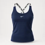 تاپ ورزشی زنانه نایک پرو Nike Pro کد 326 سورمه ای ضمینه سفید
