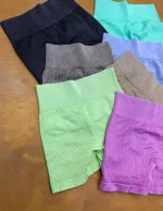 شورتک ورزشی پشت چین زنانه پفکی اورجینال