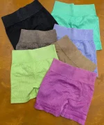 شورتک ورزشی پشت چین زنانه پفکی اورجینال