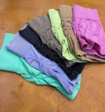 شورتک ورزشی پشت چین زنانه پفکی اورجینال