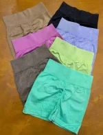 شورتک ورزشی پشت چین زنانه پفکی اورجینال
