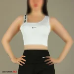 نیم تنه ورزشی زنانه بند نوشته نایک پرو کد562