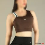 نیم تنه ورزشی زنانه بند نوشته نایک پرو کد562