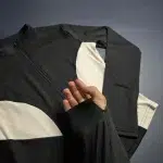 سویشرت اسپندکس یقه گرد ورزشی زنانه